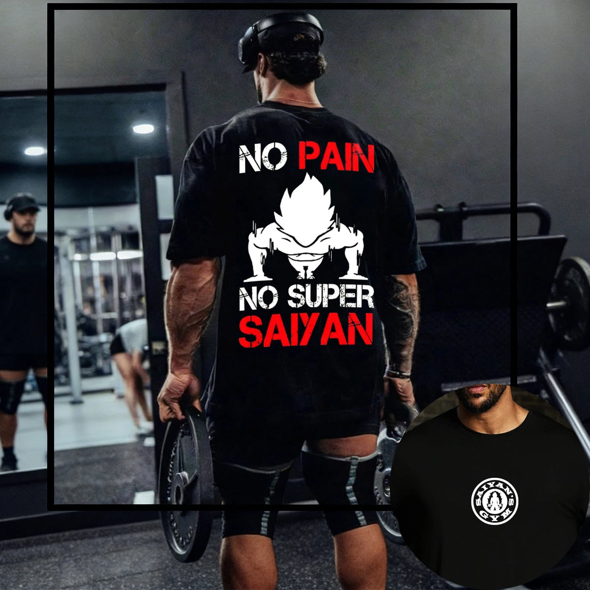 Dragon Ball Japanese Anime Men Women Jogger Gym T-Shirt Short Sleeve