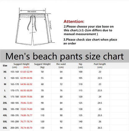 The summer new pattern 3D letter printed men's shorts are casual, fashionable, soft, comfortable and lightweight