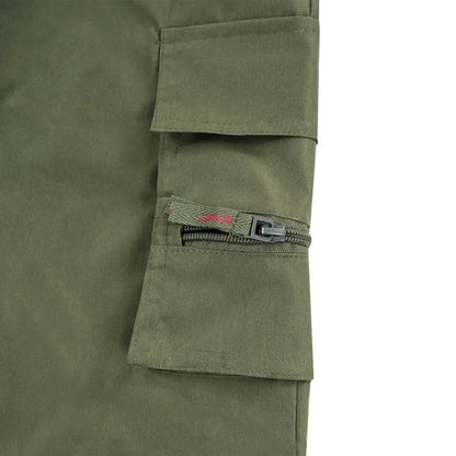 American Flag Printed Cargo Shorts Independence Day Eagle Shorts Summer Cargo Work Camping Multi-pocket Short Pants Streetwear