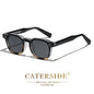 CATERSIDE Fashion Unisex Sunglasses Small Frame Square Personalized Design Sun Glasses