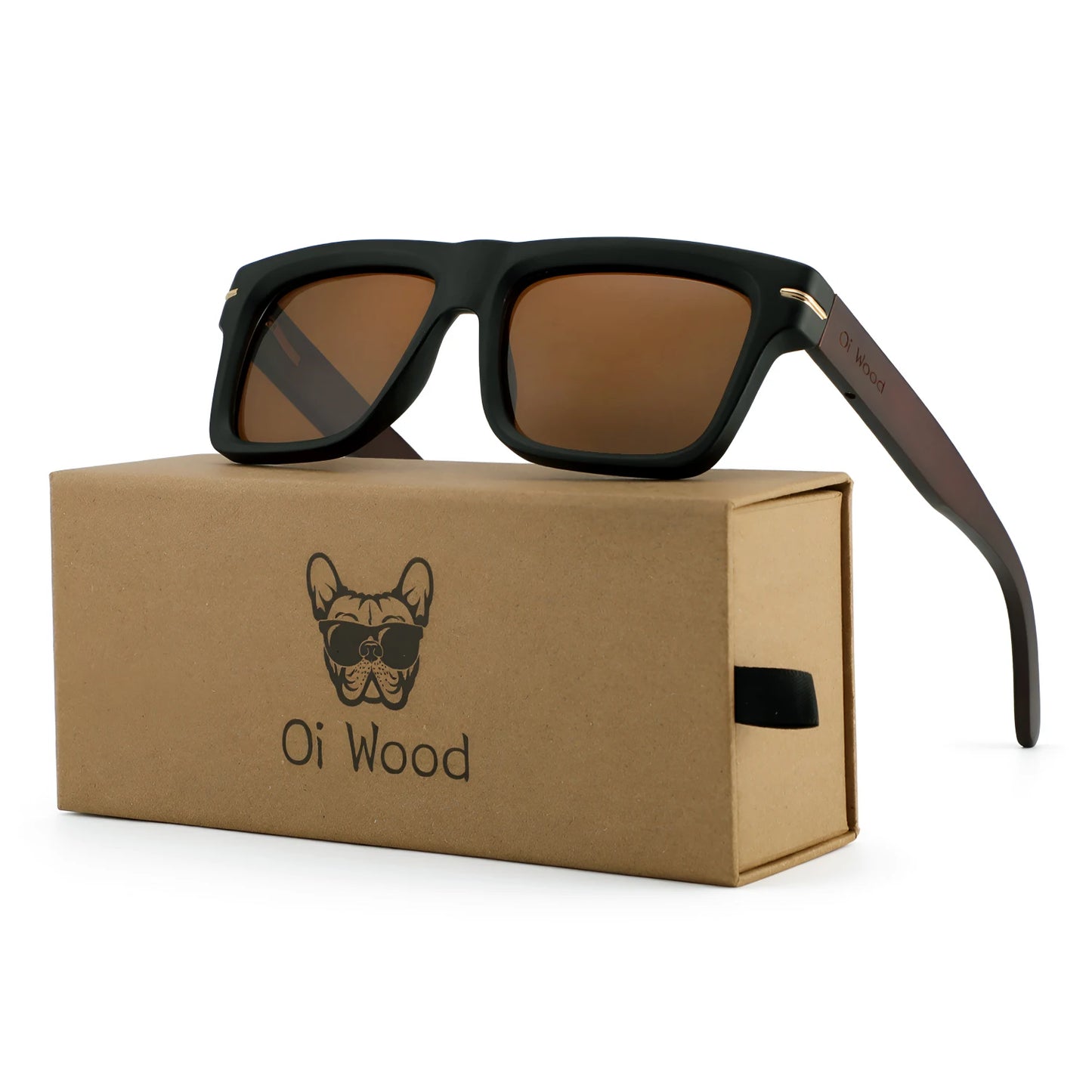Oi Wood Sun Glasses Man Natural Wooden Sunglasses Women Eyeglasses Polarized Glasses UV Protection Eyewear