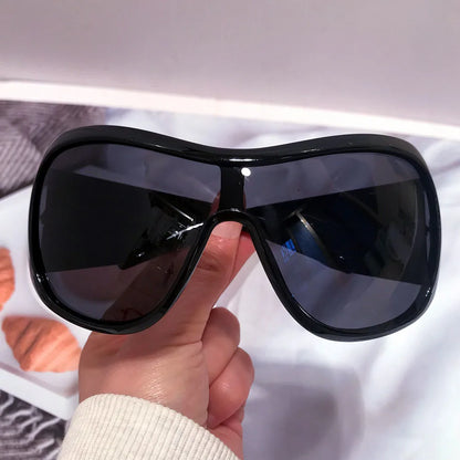 one piece sunglasses for women men vintage square shield gradient hip hop sun glasses female sexy driving shades