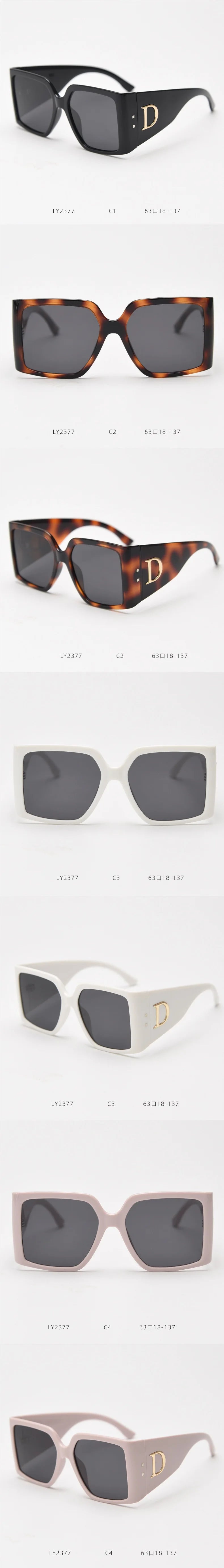 New Fashion Cool Sunglasses Women Sun Glasses Ladies Luxury Eyeglasses Vintage Oversized Sunglass Gafas Oculos De Sol UV400