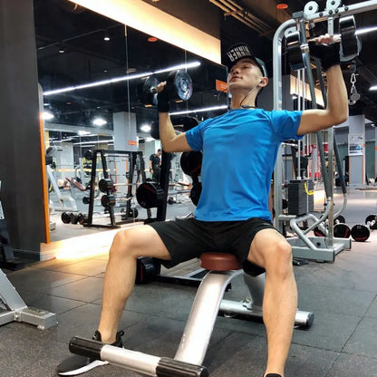 Men's Running Shirts Soccer Jerseys Reflective Sport T-Shirts Quick Dry Athletic Jogging Tops Gym Fitness Workout Sportswear