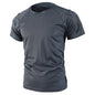 Men Summer Quick Dry T-shirt Breathable Pullover Climbing Tees Casual Cargo Shirts
