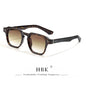 HBK New Fashion Sunglasses Men Vintage Square Gradient Sun Glasses Outdoor Sports Party Vacation Travel Driving Eyeglasses