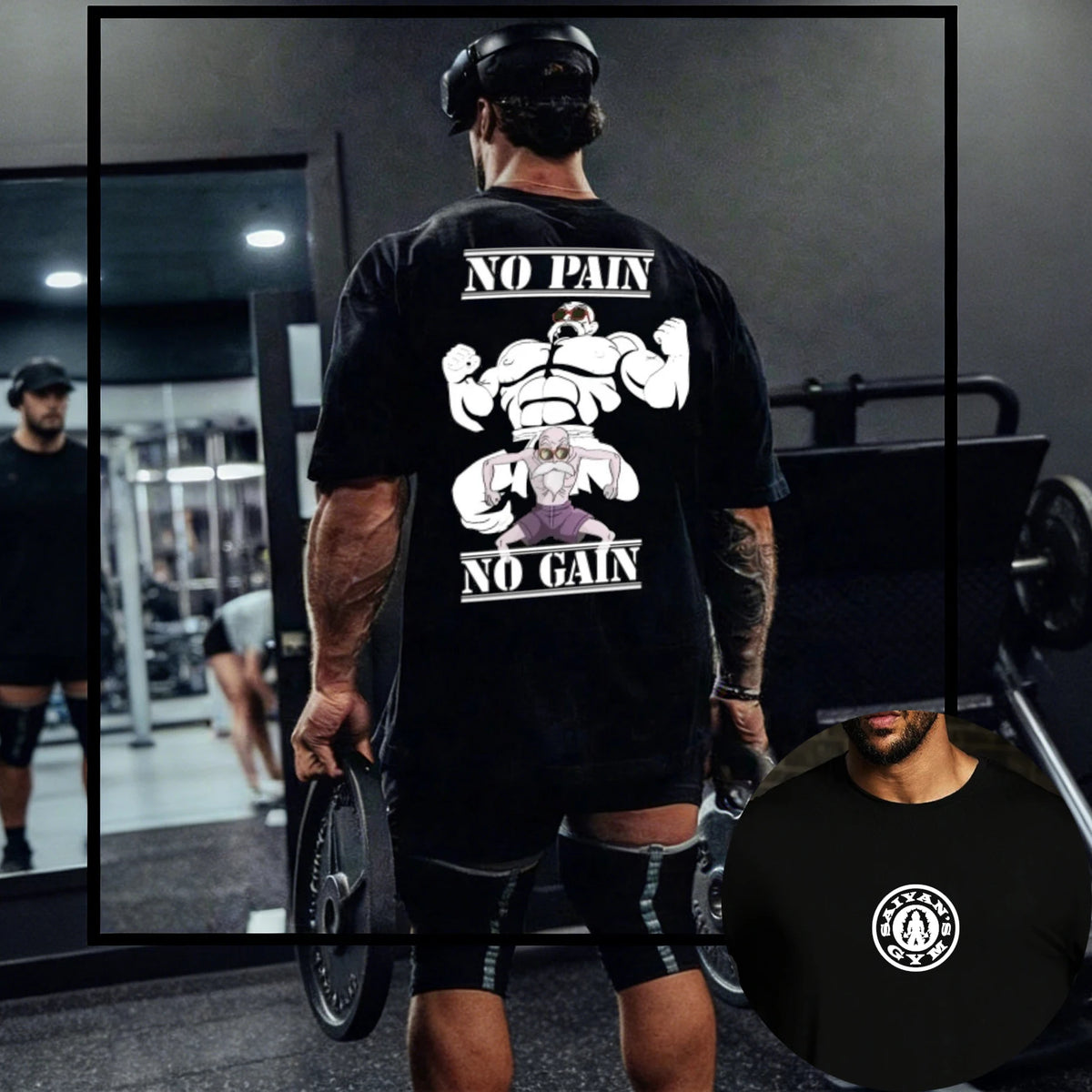 Dragon Ball Japanese Anime Men Women Jogger Gym T-Shirt Short Sleeve