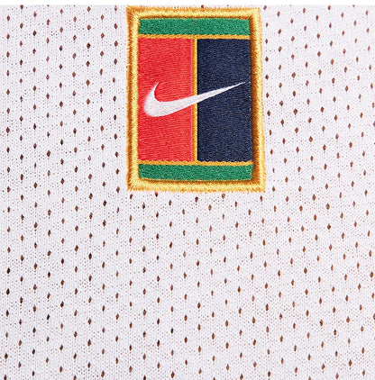 Nike genuine Court Heritage Men's Collared Tennis T-Shirt FQ2102-100