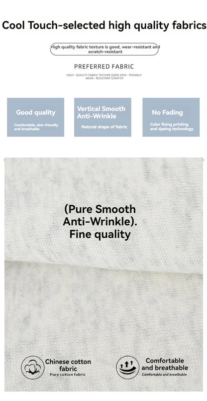 Ultra-thin Cotton Neutral Capris Comfortable Versatile For Outdoor Training Loose and Breathable Shorts For Sports