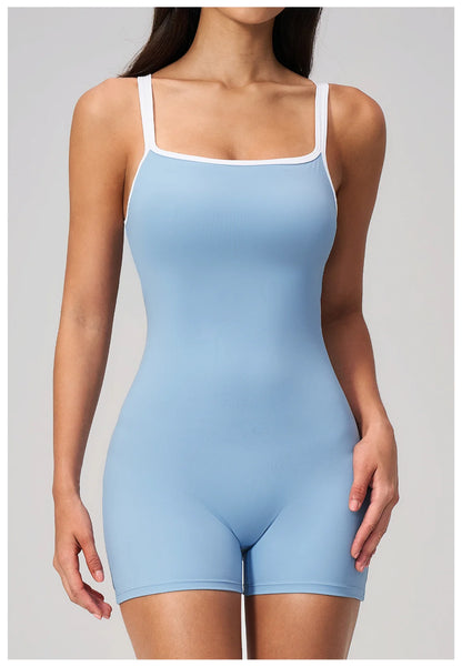 Yoga Jumpsuit One Piece Overalls Fitness Bodysuit Workout Clothes Women Tracksuit Sportwear Women Buttock lifting Set Activewear