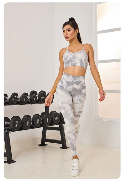 Darc Women Set Bra Wolves Gym Sports Shorts Mujer Fitness legging Push Up Running Yoga Elastic Quick-drying Suits Clothing