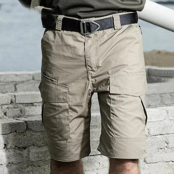 Outdoor Cargo Military Men Tactical Shorts for Summer Waterproof Urban Shorts Trekking Camp Pants Multi Pocket Plus Size Hiking