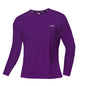 Summer Ice Silk Long Sleeve T-Shirt Men New Quick Dry Breathable Air Conditioning Outdoor Sun Protection Running Outer Wear
