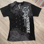Southpole Y2K Vintage Cotton Graphic Tee Distressed Oversized Unisex T-Shirt with Gothic Print Streetwear Retro Soft Shirt Man