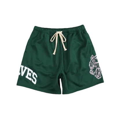 Men's Summer Streetwear Sports Casual Shorts Gym Fitness Mesh