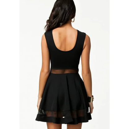 Mesh Stitching  Summer Dress  Mini Dress  Sexy Dress for Women
