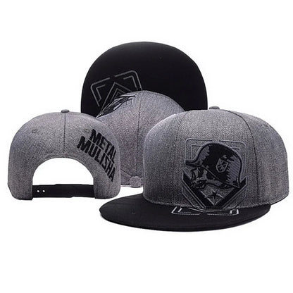 Unisex Helmeted Man Embroidery Hip-hop Hats Spring and Autumn Outdoor Adjustable Casual Baseball Caps Sunscreen Hat