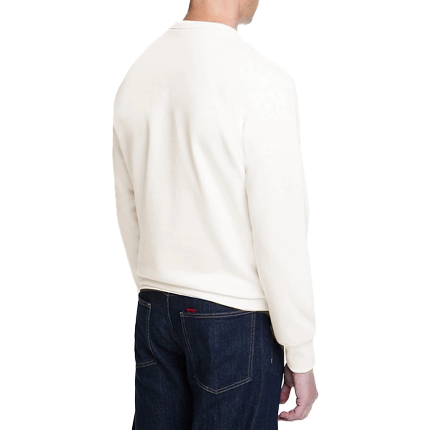 Profashion Men's Hoodies Casual Pullover Solid Color Round Neck Men's Fashion Long Sweatshirt Tops Basic hoodies