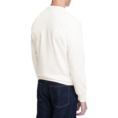 Profashion Men's Hoodies Casual Pullover Solid Color Round Neck Men's Fashion Long Sweatshirt Tops Basic hoodies