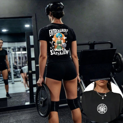 Dragon Ball Japanese Anime Men Women Jogger Gym T-Shirt Short Sleeve