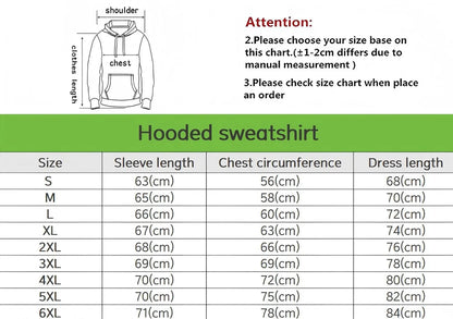 The new men's hooded sweatshirt for Spring and Autumn is casual fashionable and comfortable with 3D pattern printing