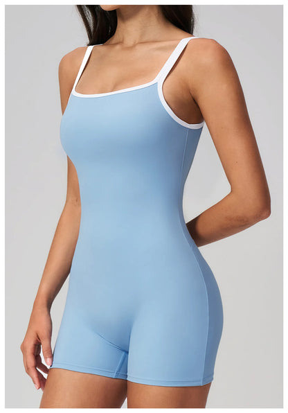 Yoga Jumpsuit One Piece Overalls Fitness Bodysuit Workout Clothes Women Tracksuit Sportwear Women Buttock lifting Set Activewear