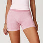 High Waist Yoga Shorts Women Sand Washed Yoga Shorts Workout Shorts Fitness Yoga Lift Butt Fitness Yoga Gym Running Short Pants