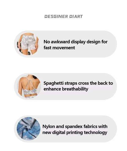Darc Women Set Bra Wolves Gym Sports Shorts Mujer Fitness legging Push Up Running Yoga Elastic Quick-drying Suits Clothing