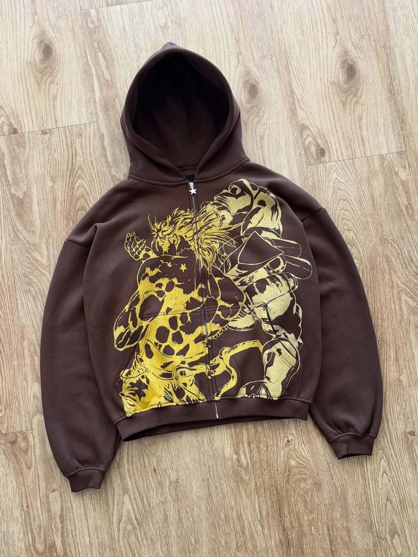 Jojo Bizarre Adventure Silver Chariot Zip Up Hoodies Women Y2k Oversized Hoodie Hip Hop Couples Harajuku Street Men Sweatshirt