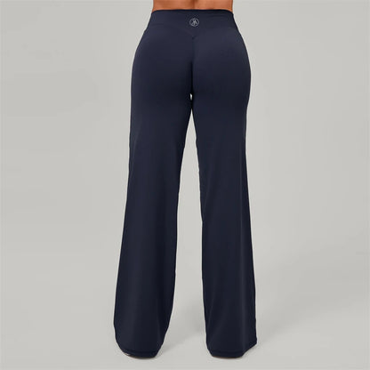 Women's Yoga Pants Versatile Loose Wide-Leggings Fitness Hip-Lifting Pants