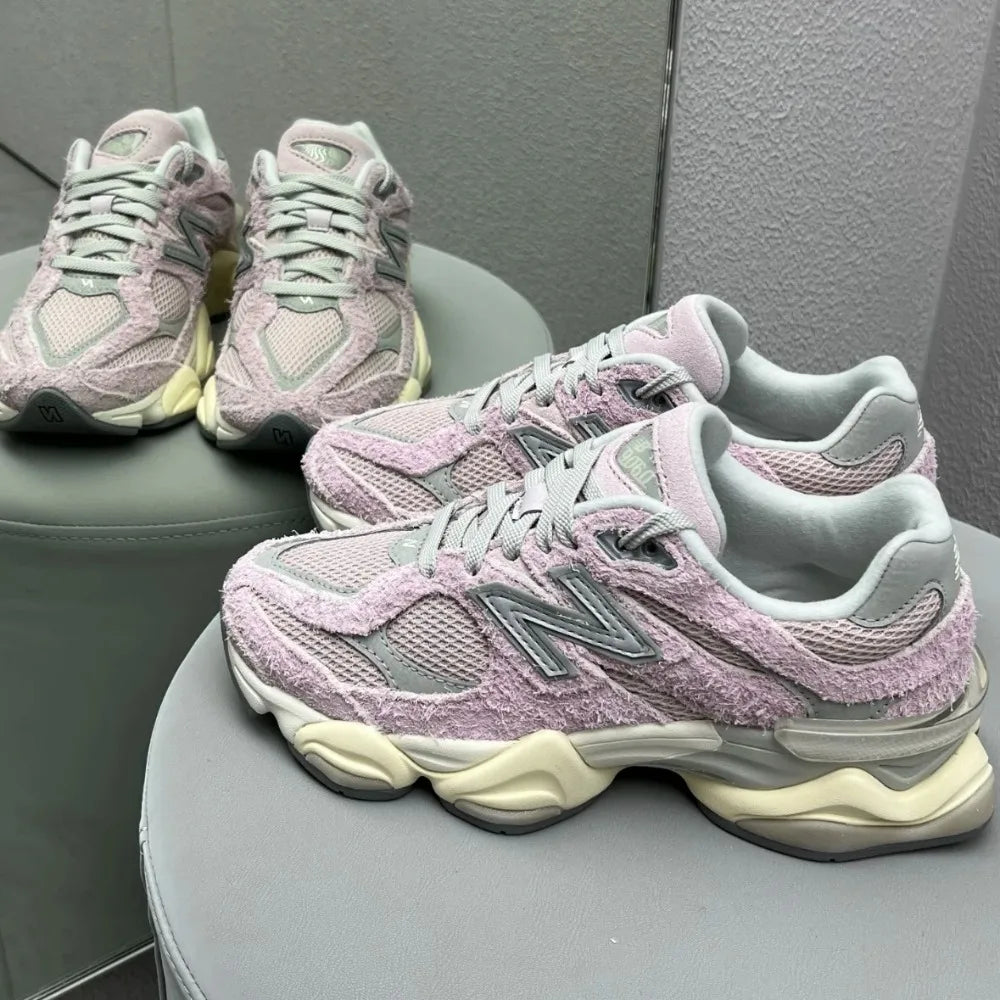 New Balance NB 9060: Breathable, comfortable, and versatile low-top casual sneakers in pink and gray U9060HSP
