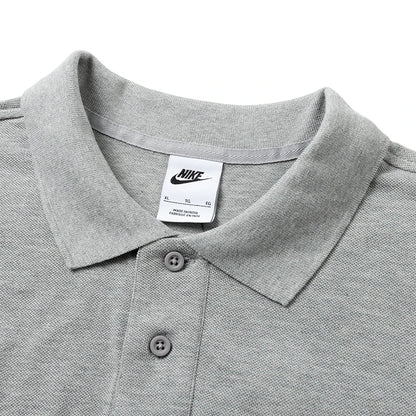 Nike Men's T-Shirt Casual Lapel Breathable Comfortable Cotton Polo Shirt Short Sleeve Fn3895-063