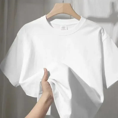Calvin Women's T-Shirt Leisure Fashion Short Sleeve Cotton Tees High Quality Comfortable Brand T-shirt Summer Streetwear