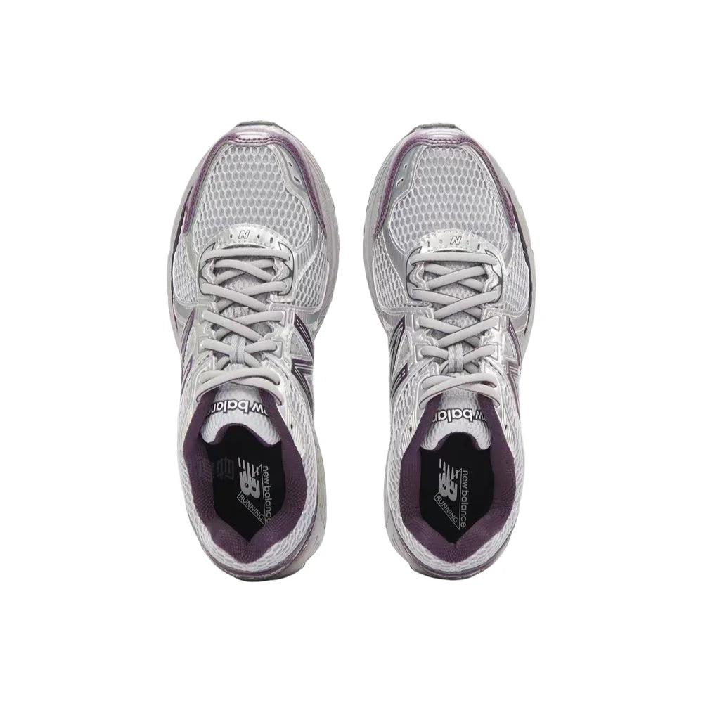 New Balance 860 v2 Y2K Unisex Low-Top Running Shoes – Silver/Purple, Retro Millennium Mesh, Comfortable & Breathable ML860PP2