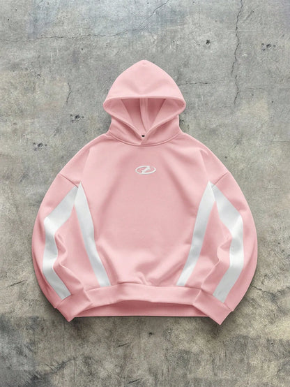 The new men's hooded sweatshirt for Spring and Autumn is casual fashionable and comfortable with 3D pattern printing