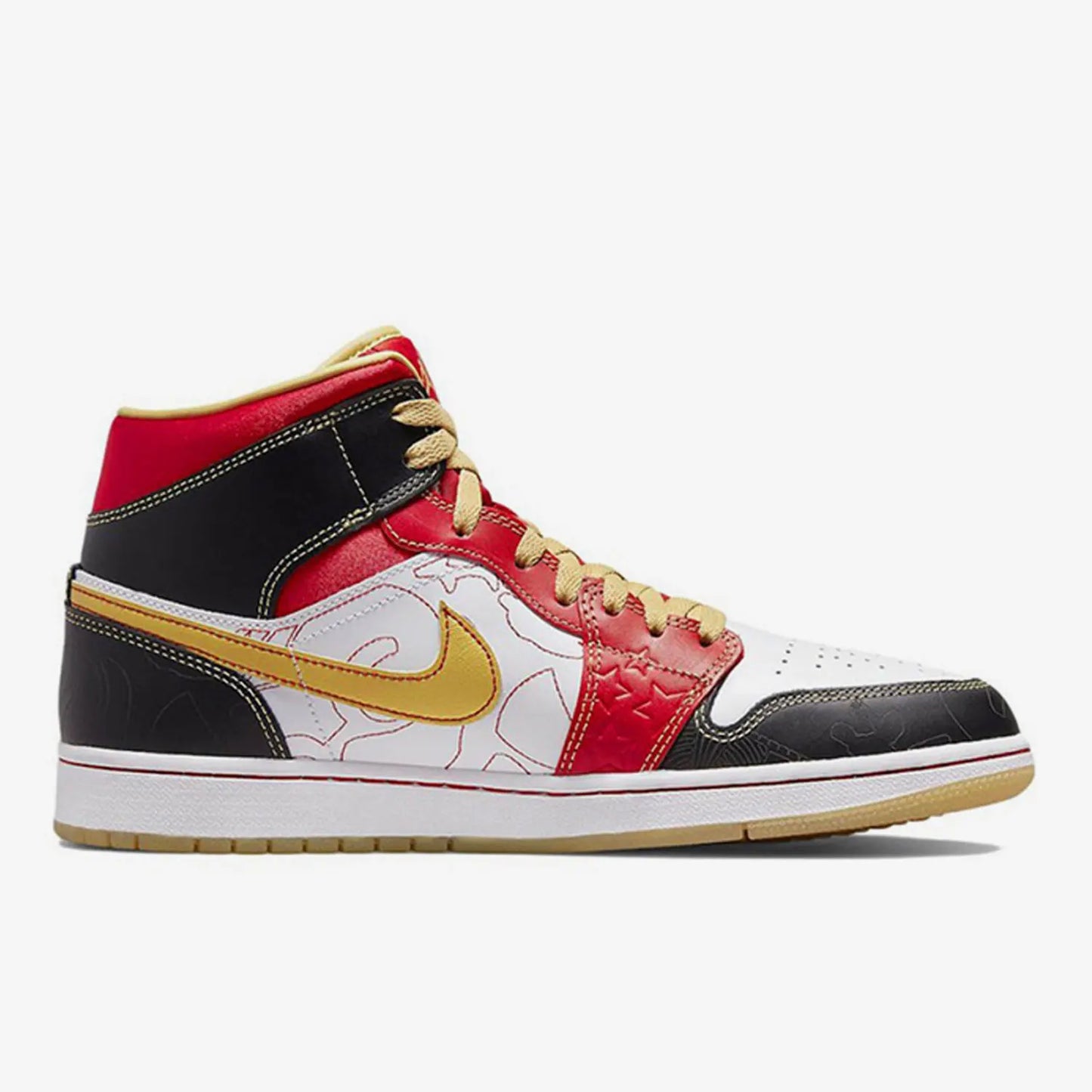 Nike genuine Air Jordan 1 Mid SE GC men's and women's basketball shoes DV0576-176