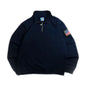Y2K Retro Quarterzip Pullover Hoodie Embroidery Sweatshirt American Vintage Old Money Casual Streetwear Unisex Oversized Coat