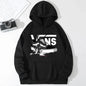 New Hip Hop Clothes Print Hoodie Men Long Sleeve Fleece Sweatshirt Vintage Rock Band Streetwear