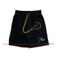 Latest Style RHUDE Men's  Casual Shorts Hip Hop Elastic Waist Drawstring Zip Pocket Summer Street Leisure Beach Shorts