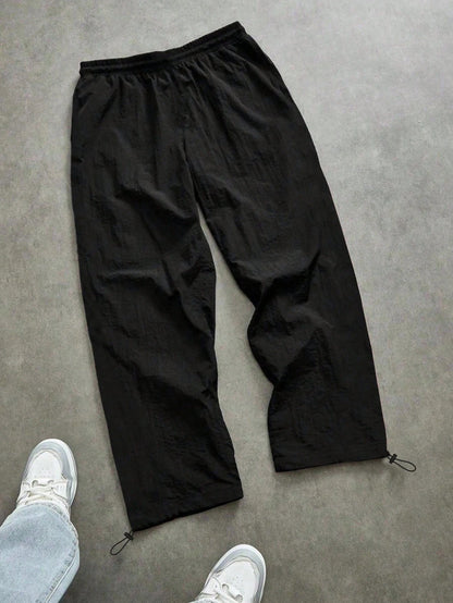Men's 4-Color Side Stripe Print Track Pants Elastic Waist Drawstring Hem Joggers Spring Summer Gym Casual Sports Trousers
