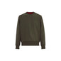 Profashion Men's Hoodies Casual Pullover Solid Color Round Neck Men's Fashion Long Sweatshirt Tops Basic hoodies