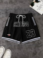 The summer new pattern 3D letter printed men's shorts are casual, fashionable, soft, comfortable and lightweight