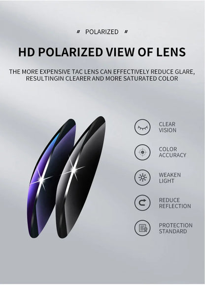 New Trendy Snow Sports Sunglasses, Outdoor Cycling Goggles, Windproof European and American Polarized Sunglasses