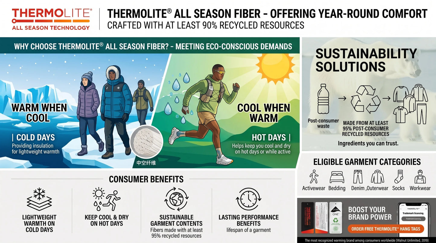 Thermolite® All Season Thermal Hoodie Unisex Lightweight Quick Dry Pullover Sweatshirt Breathable Winter Mid Layer Activewear