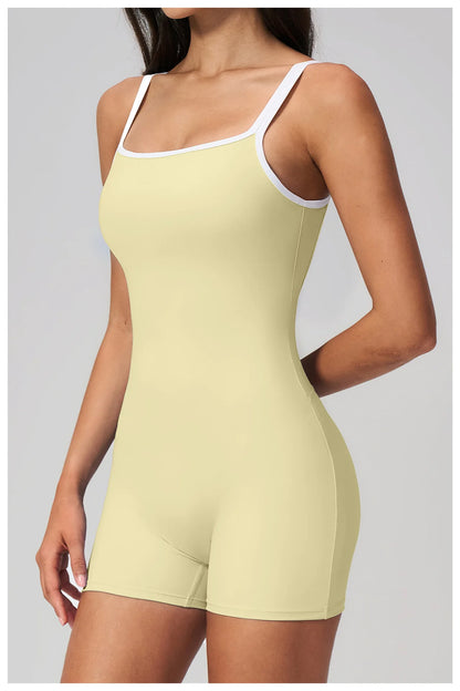 Yoga Jumpsuit One Piece Overalls Fitness Bodysuit Workout Clothes Women Tracksuit Sportwear Women Buttock lifting Set Activewear