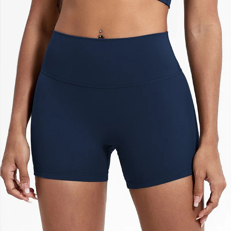 Hearuisavy Women's Sports Shorts Summer Running Fitness Shorts Gym High Waisted Yoga Pands Breathable Quick Dry Workout Leggings