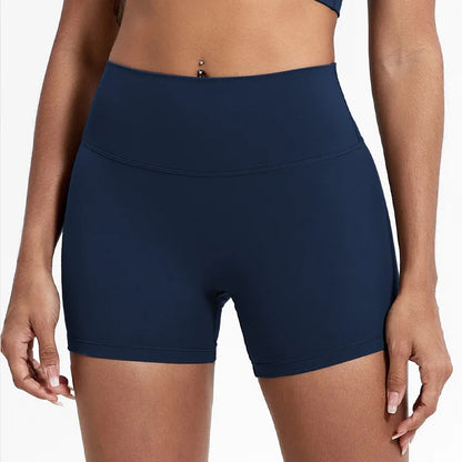Hearuisavy Women's Sports Shorts Summer Running Fitness Shorts Gym High Waisted Yoga Pands Breathable Quick Dry Workout Leggings