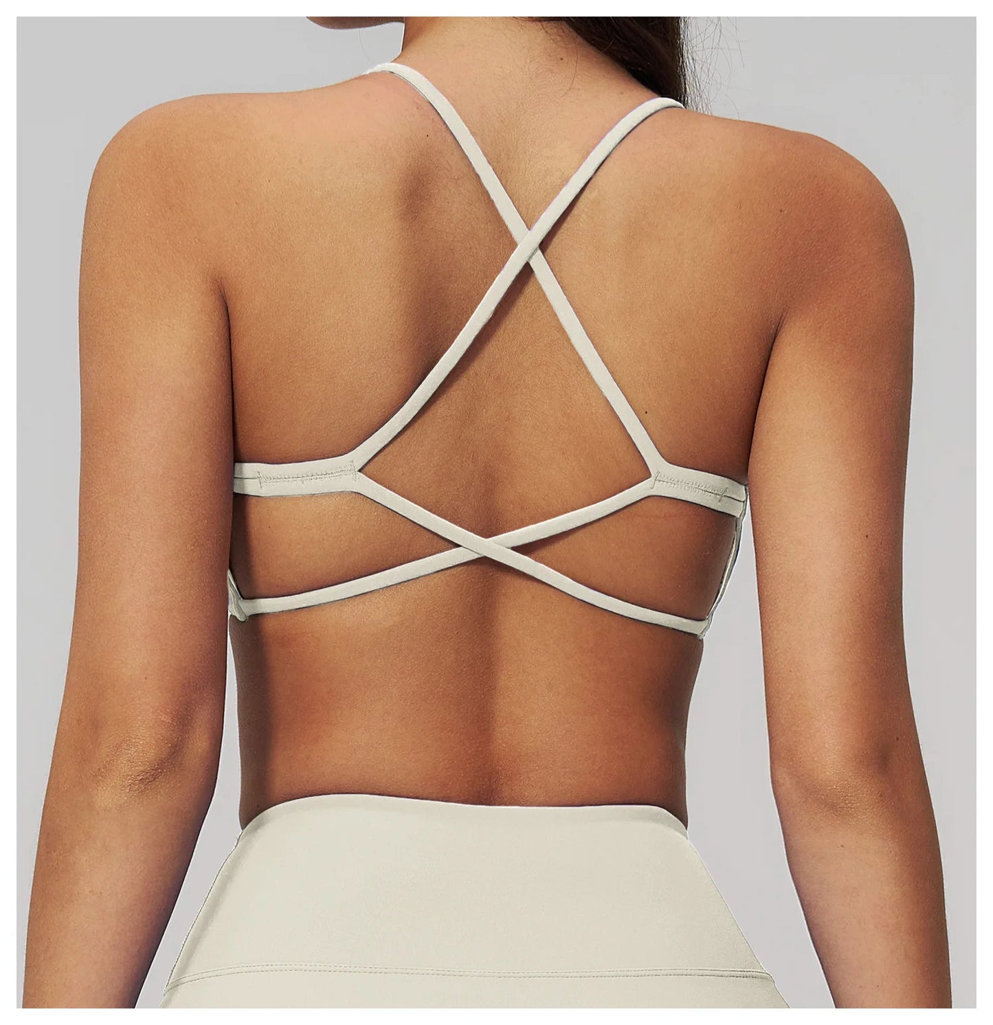 Sports Bras Woman Quick-Dry Women Underwear Sporty Woman Top Summer Slim Fit Casual Backless Running Sports Wear Female Clothing