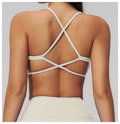 Sports Bras Woman Quick-Dry Women Underwear Sporty Woman Top Summer Slim Fit Casual Backless Running Sports Wear Female Clothing