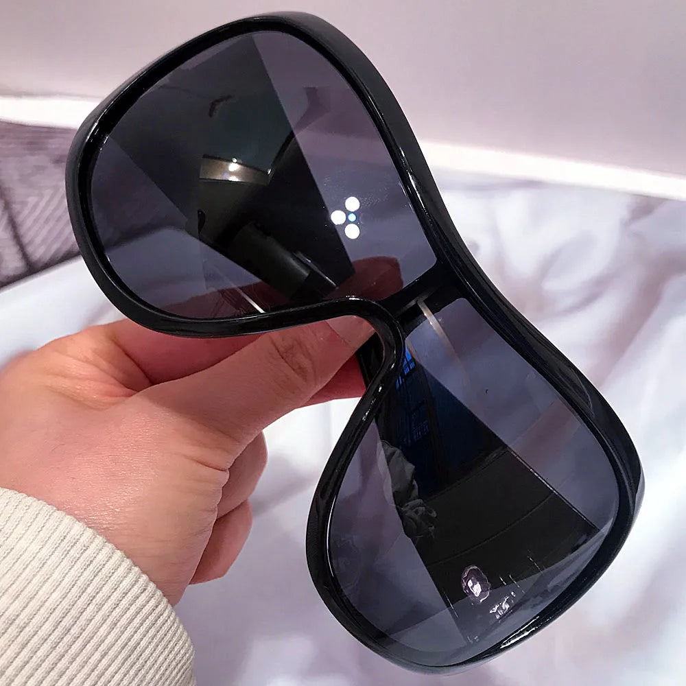 one piece sunglasses for women men vintage square shield gradient hip hop sun glasses female sexy driving shades